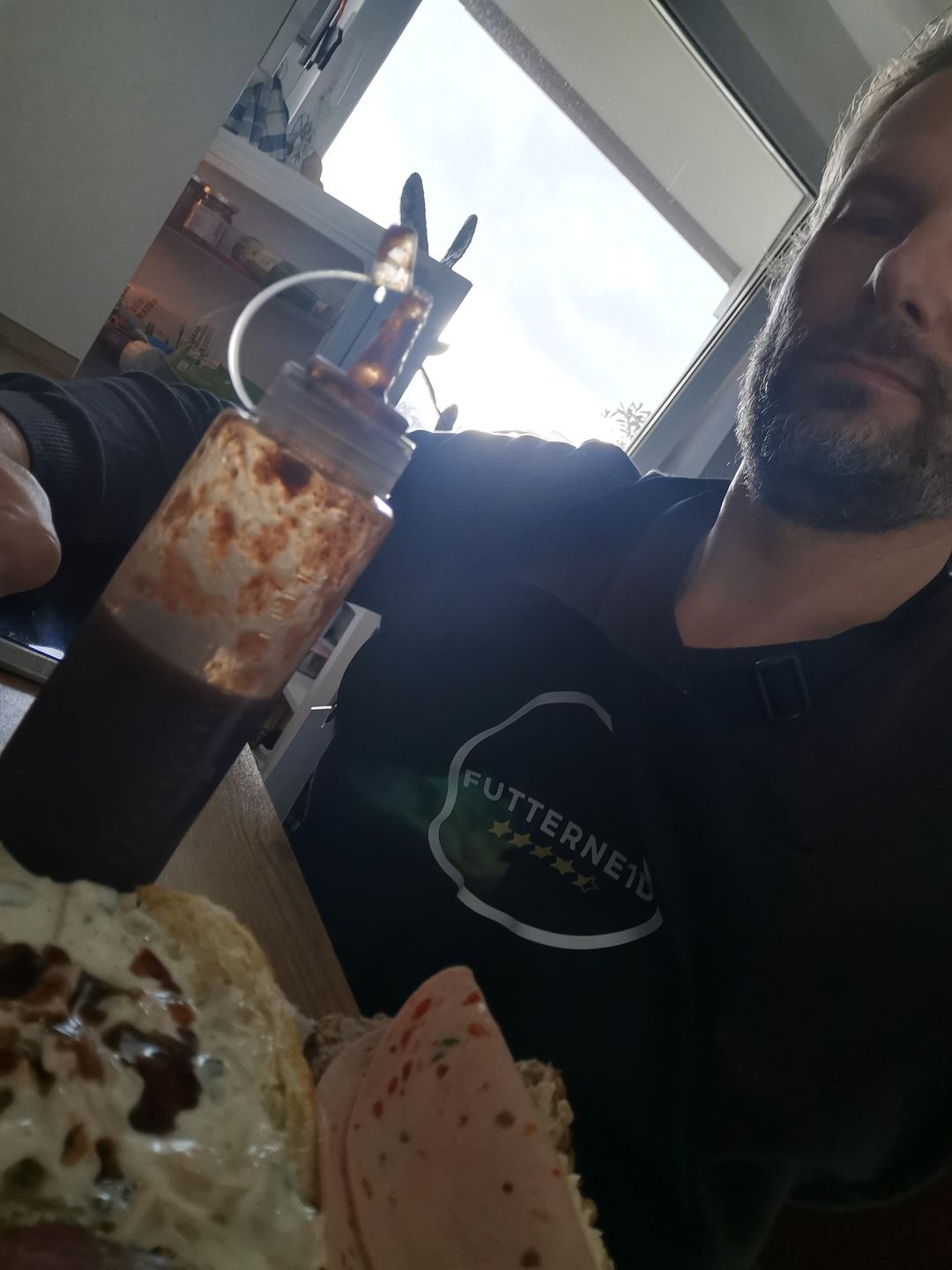 Customer photo review of ST1CKY ADD1CT Burger Sauce 500ml