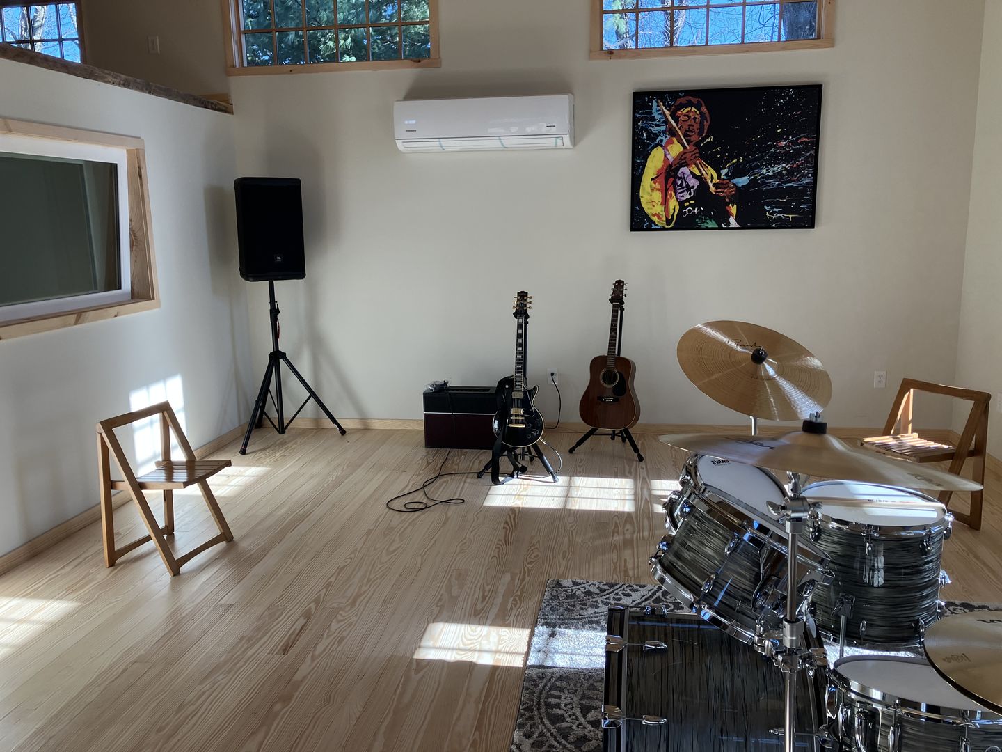 Customer photo review of Live Led Zeppelin Wall Art