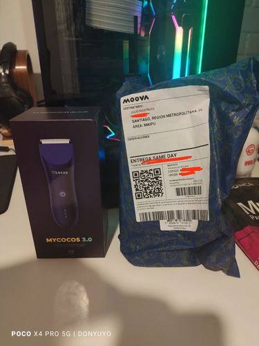 Customer photo review of Rasuradora Masculina - MY COCOS®️ 3.0