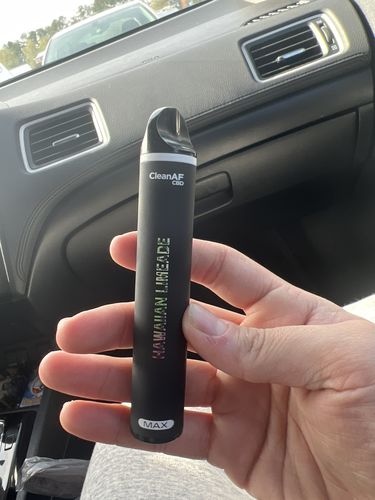 Customer photo review of 500mg CBD Disposable Vape Pen | CleanAF MAX