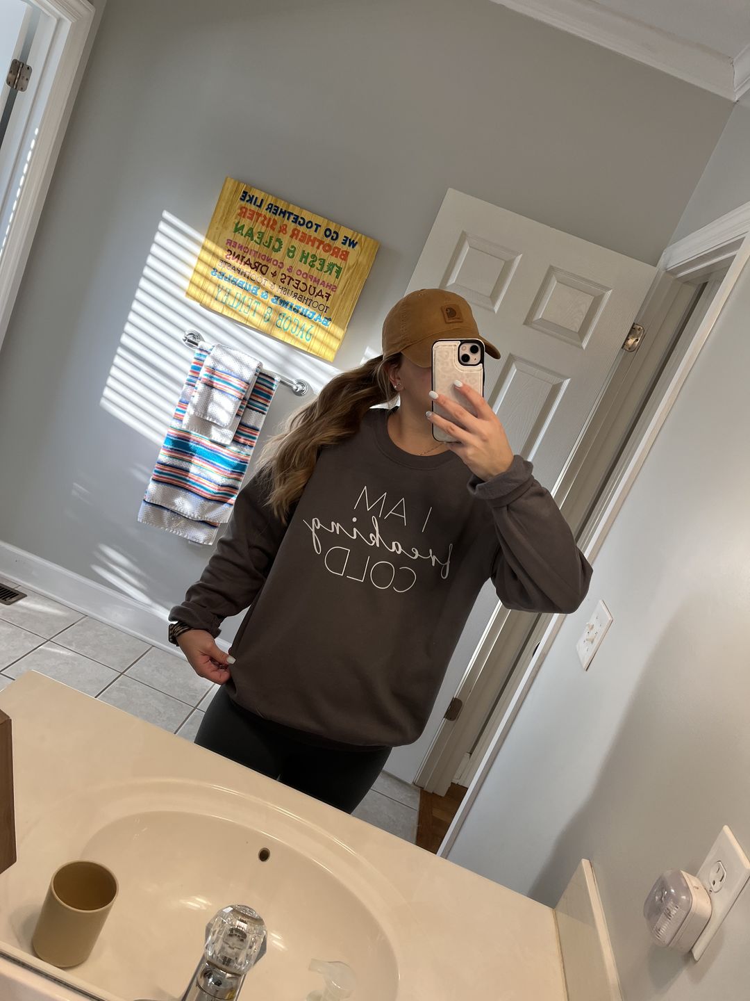 Customer photo review of I Am Freaking Cold