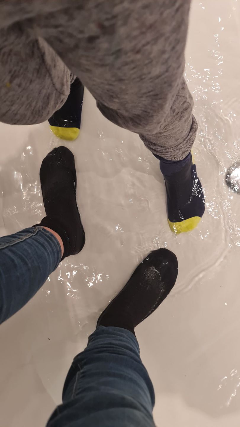 Customer photo review of STANDARD SOCKEN | 100% WASSERDICHT