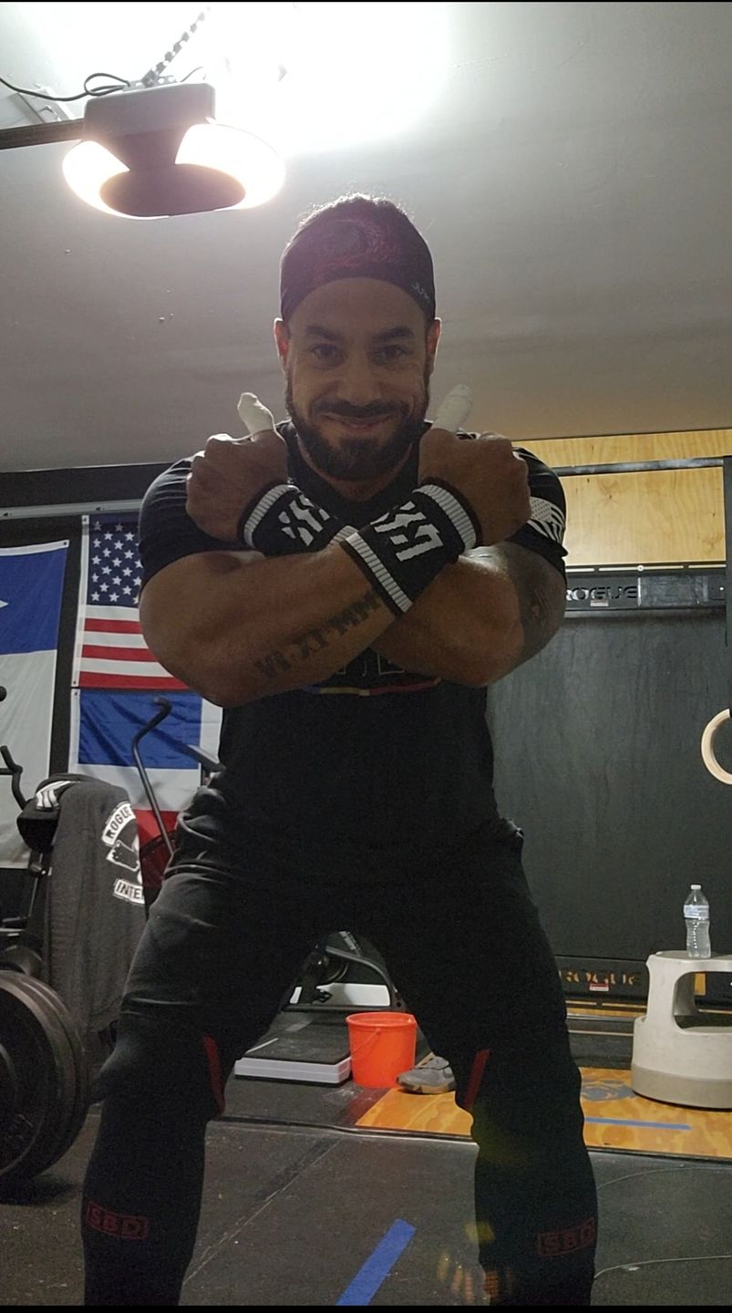 Customer photo review of LYFT-RX Wrist Sweatbands - 4PACK (Black/White)