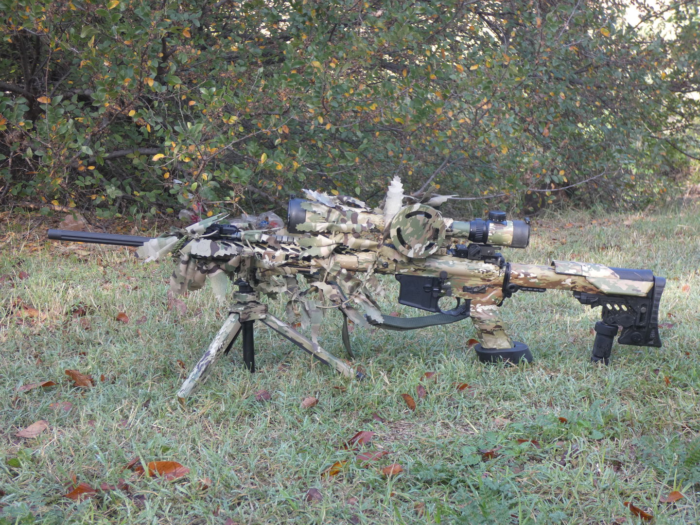 Customer photo review of Predator Ghillie™ GAT WRAP