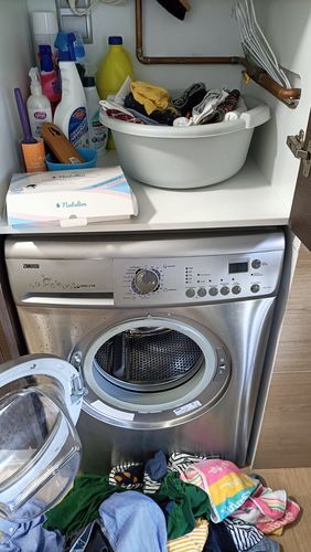 Customer photo review of Eco-Tiras de Detergente 40 lavados Natulim
