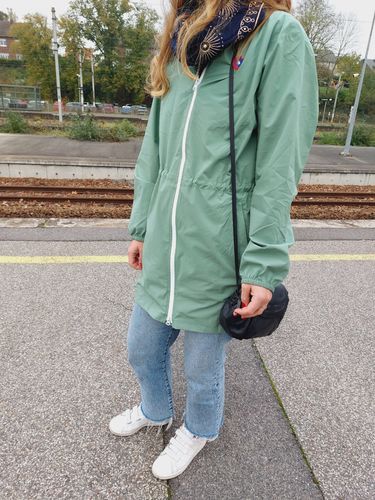 Customer photo review of Amelot Couleur - Imperméable long