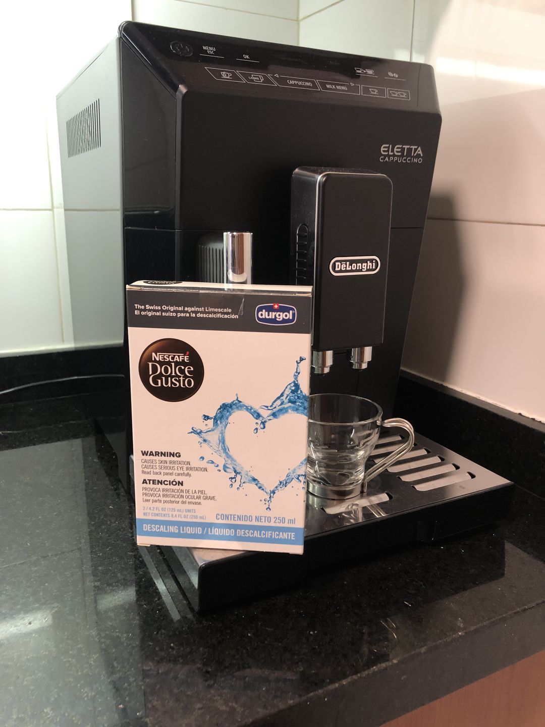 Customer photo review of Kimbo Espresso Extra Cream 1kg Grano Entero
