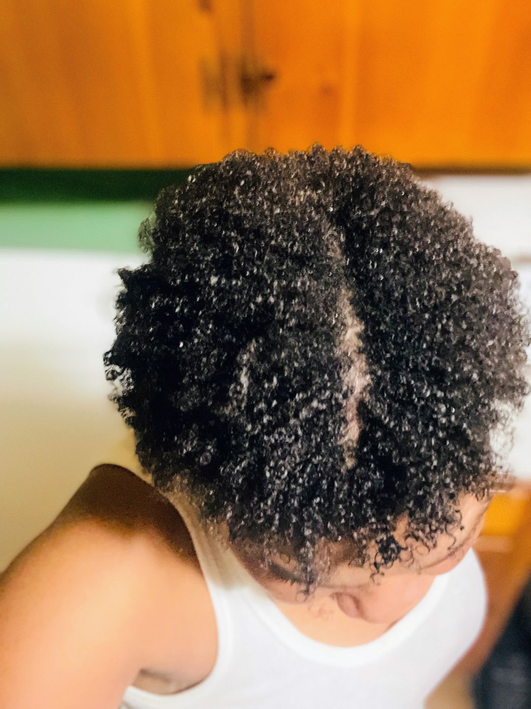 Customer photo review of Shampoo - Honey Hydration