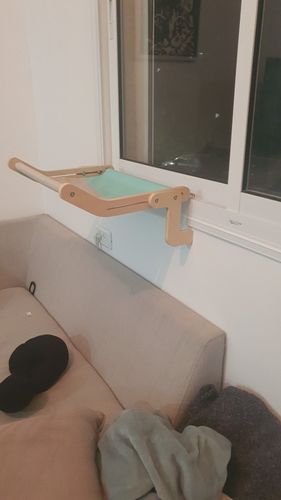 Customer photo review of Cat Hanging Bed