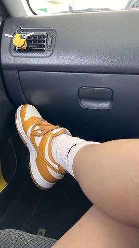 Customer photo review of Nike Dunk Low Next Nature 'Curry' Women's