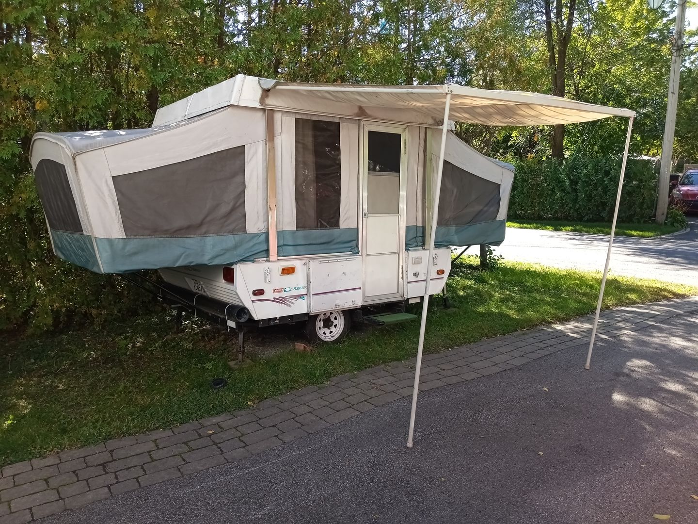 Customer photo review of Coleman & Fleetwood Shock Cord Kit