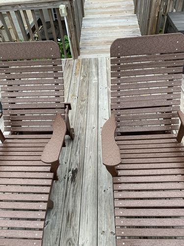 Customer photo review of DuraWeather Poly® Chaise Lounge With Wheels And Adjustable Back