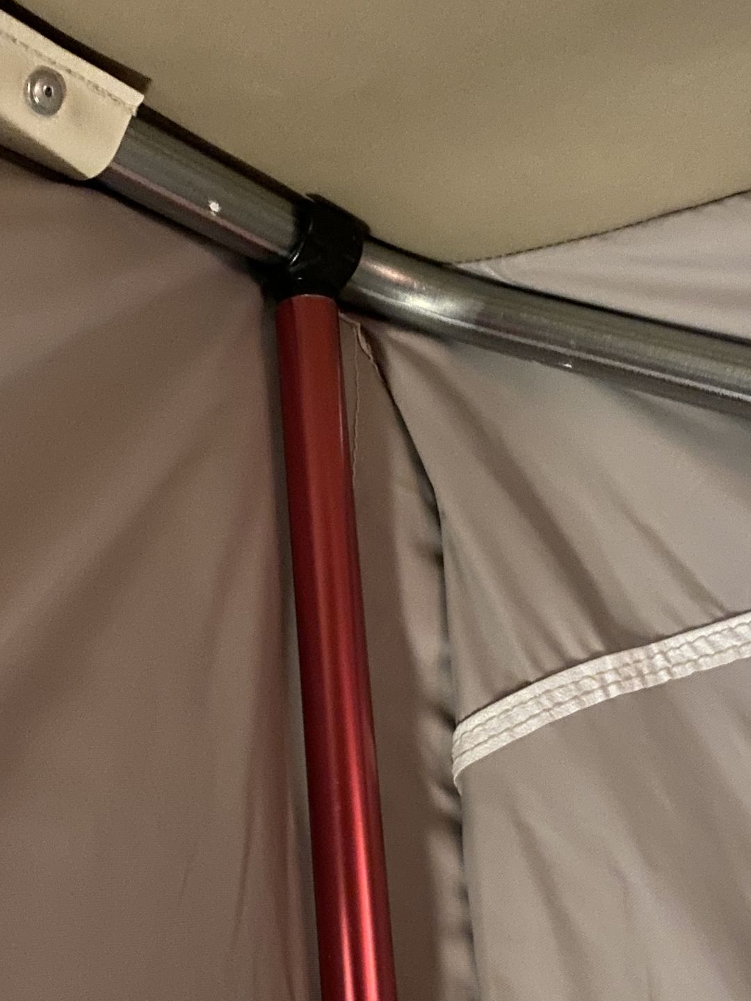 Customer photo review of Tent Support Clasp