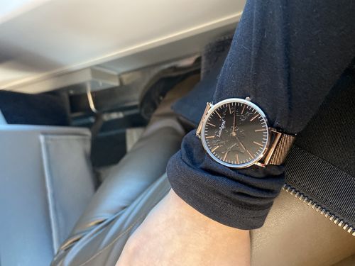 Customer photo review of World Edition Rosé Gold Black Influencer