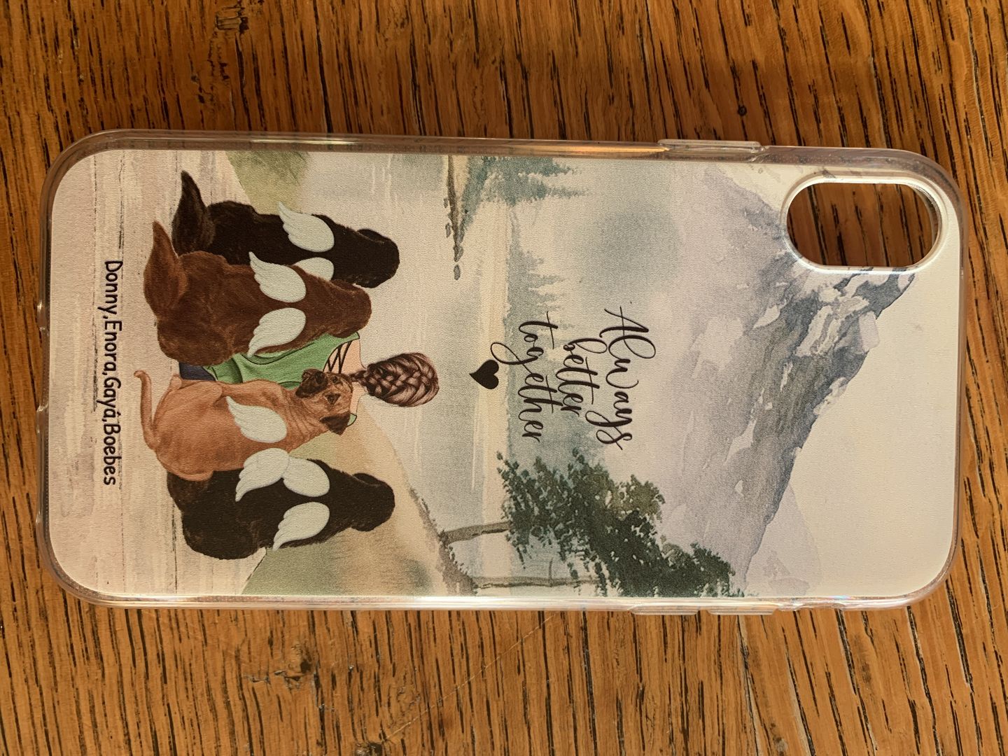 Customer photo review of Onderweg met huisdier - Gepersonaliseerd Telefoonhoesje