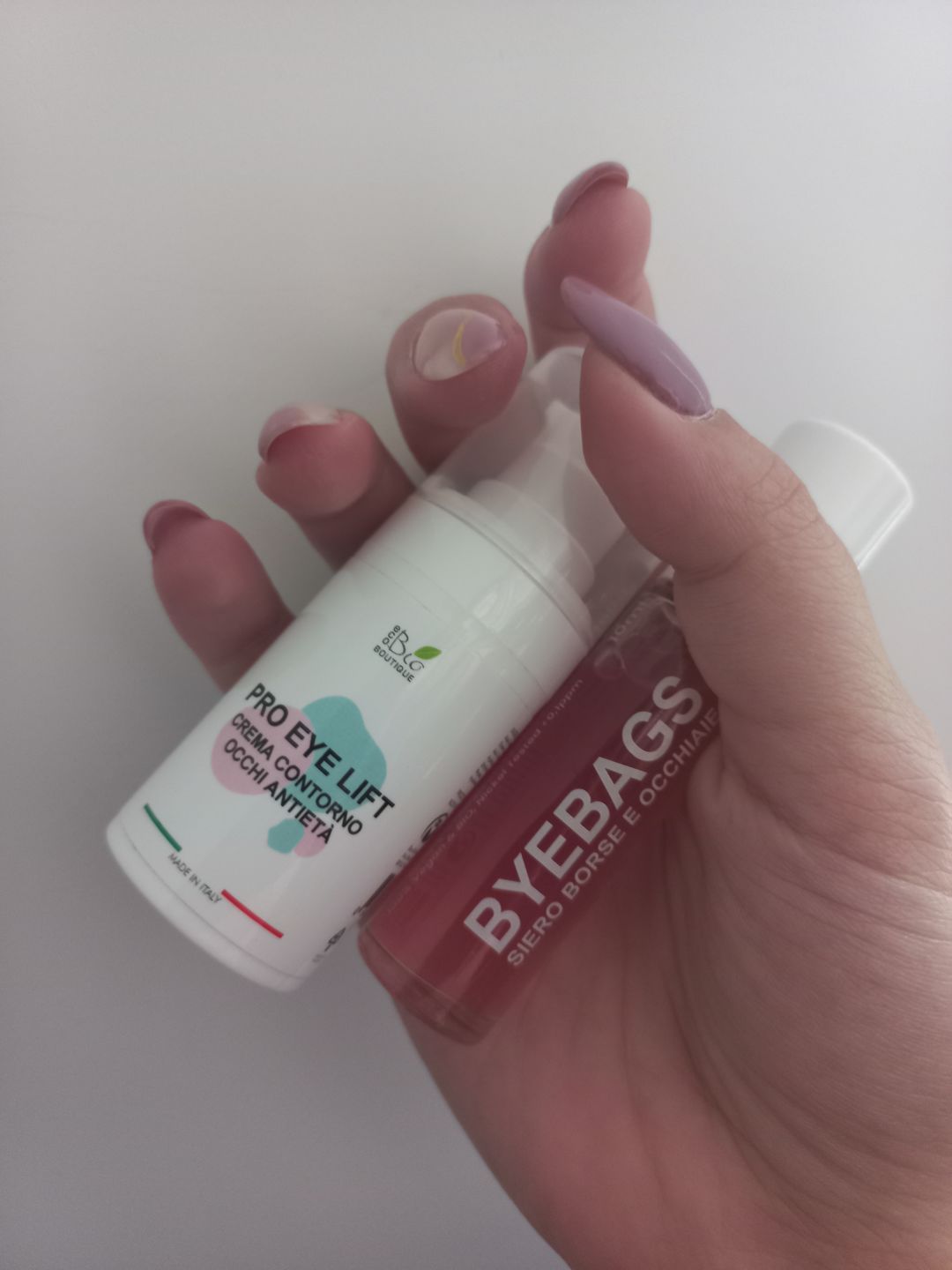 Customer photo review of Set Rivitalizzante Occhi