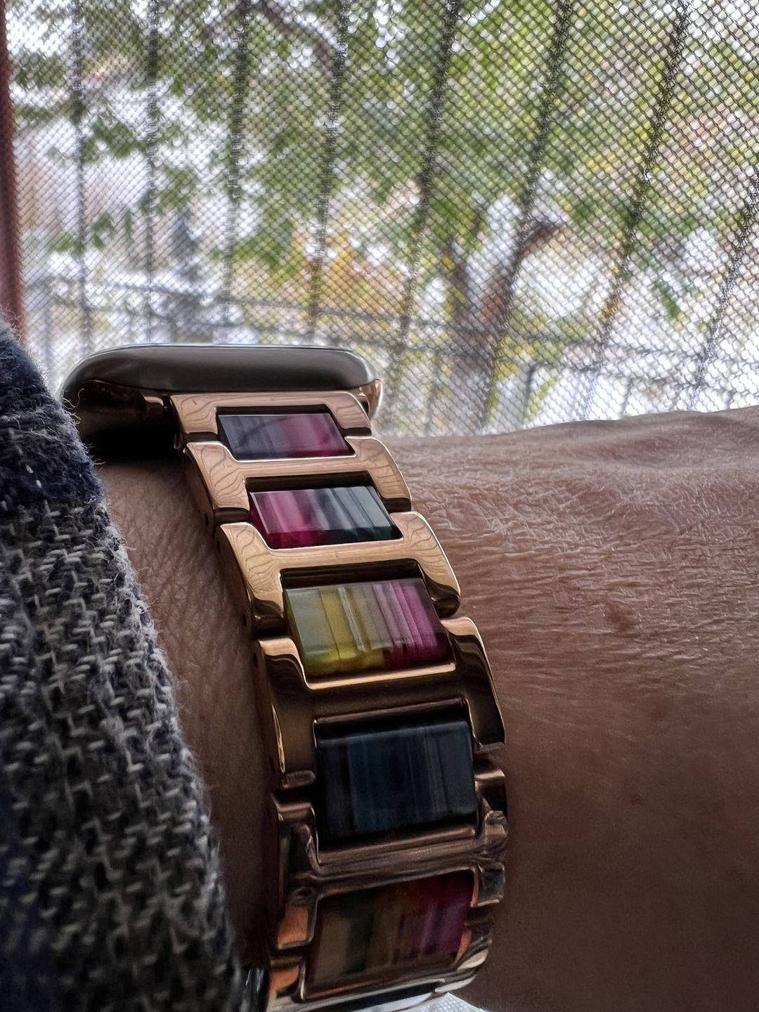 Customer photo review of Aura Metal Band (11 Colours)