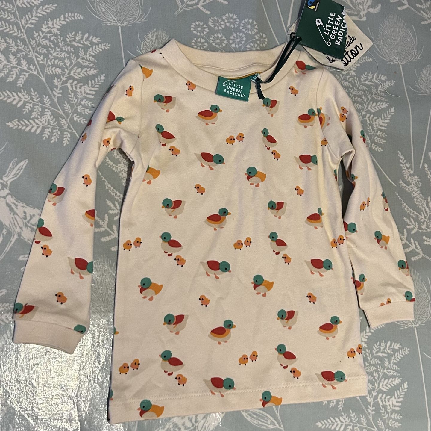 Customer photo review of Weather For Ducks Long Sleeve T-Shirt