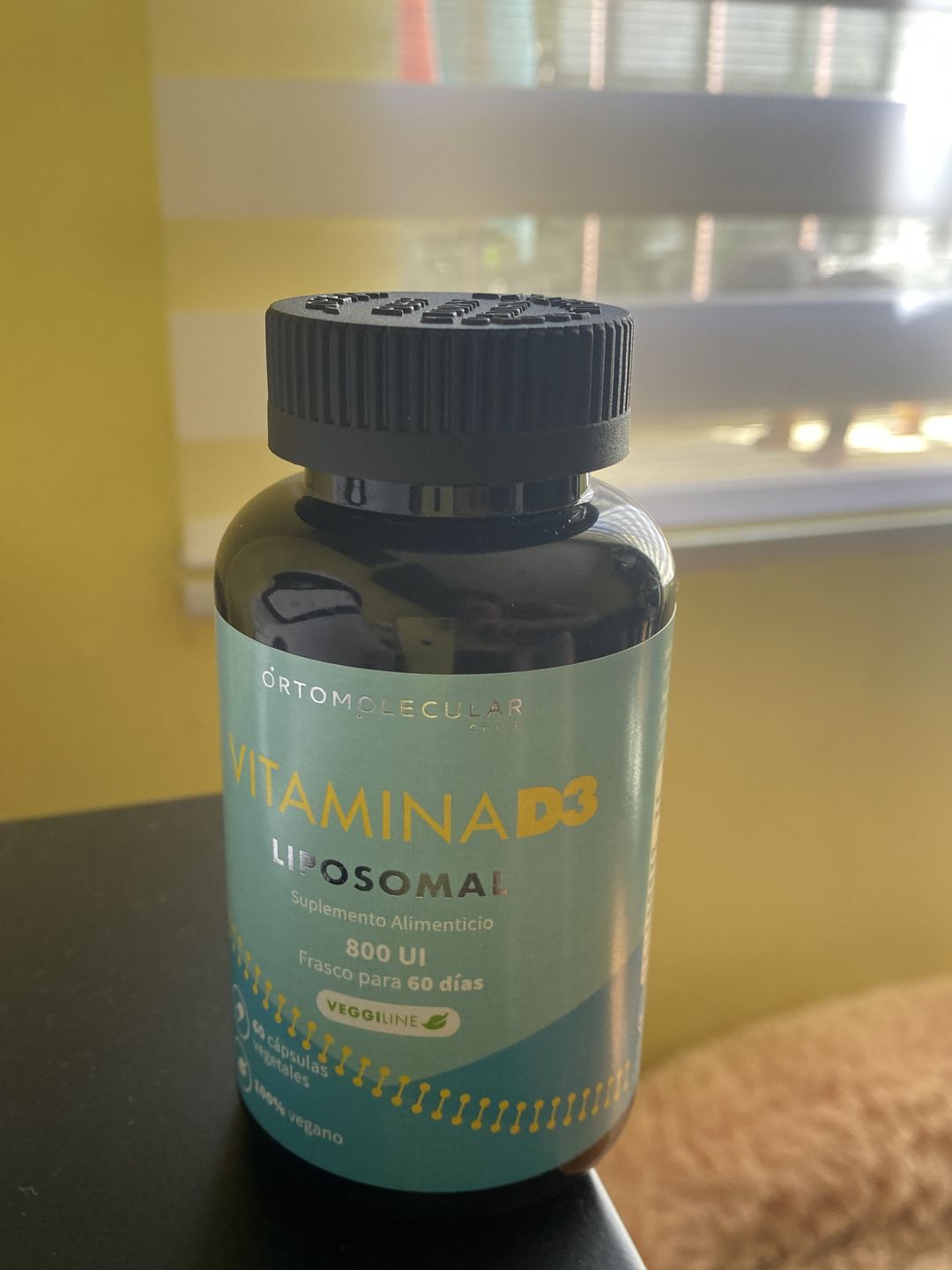 Customer photo review of Vitamina D3 liposomal 800 UI-60 cáps