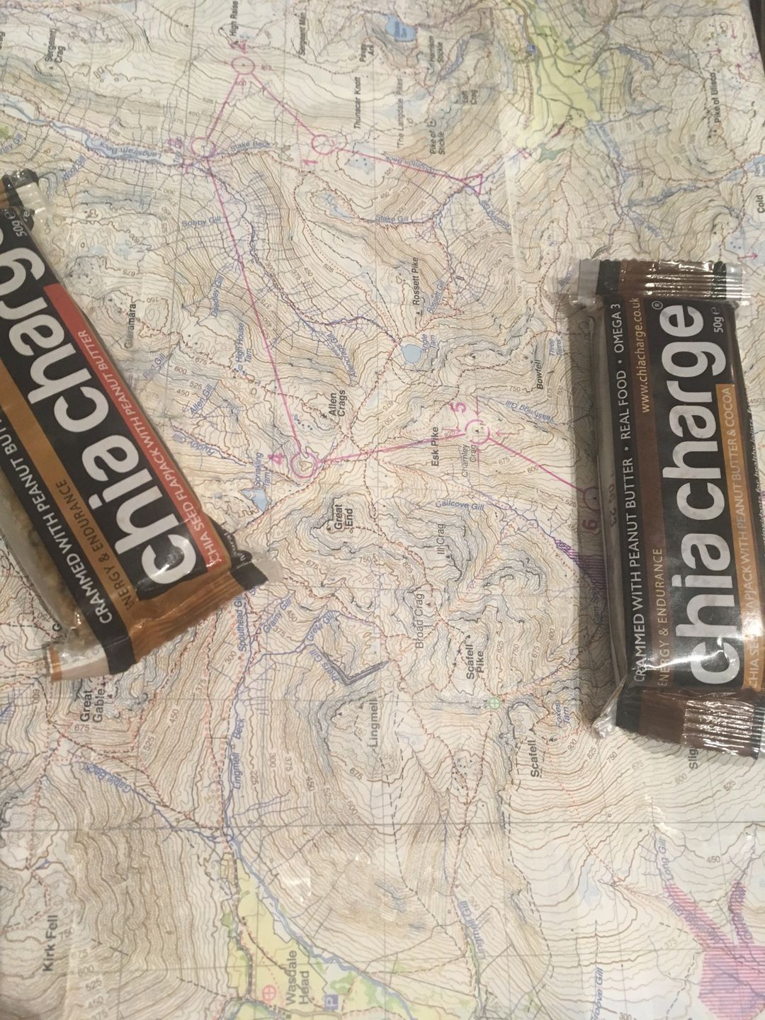 Customer photo review of Peanut Butter Flapjacks and Cocoa  Peanut Flapjacks  50g 10 + 2 Extra
