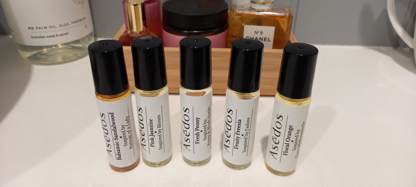 Customer photo review of FLORAL ORANGE PERFUME OIL