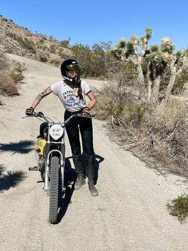Customer photo review of Backroads Moto Jeans