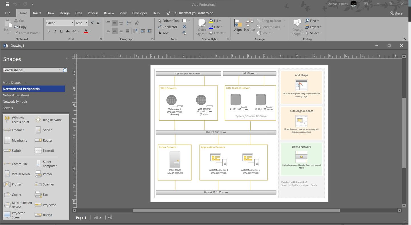 Customer photo review of Microsoft Visio Professional 2019 Download Full Version