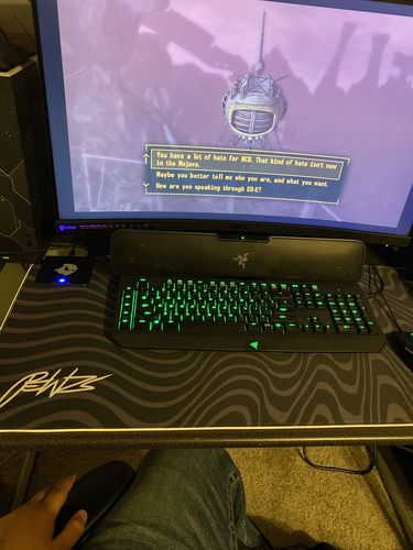Customer photo review of Pewdiepie P1 - Mousepad XL