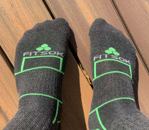 Customer photo review of ISW Isolwool® Trail Cuff (3 pair pack)