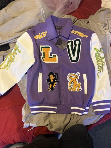 Customer photo review of Louis Vuitton Jacket Purple