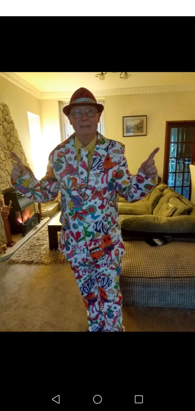 Customer photo review of Groovy Stand Out Suit