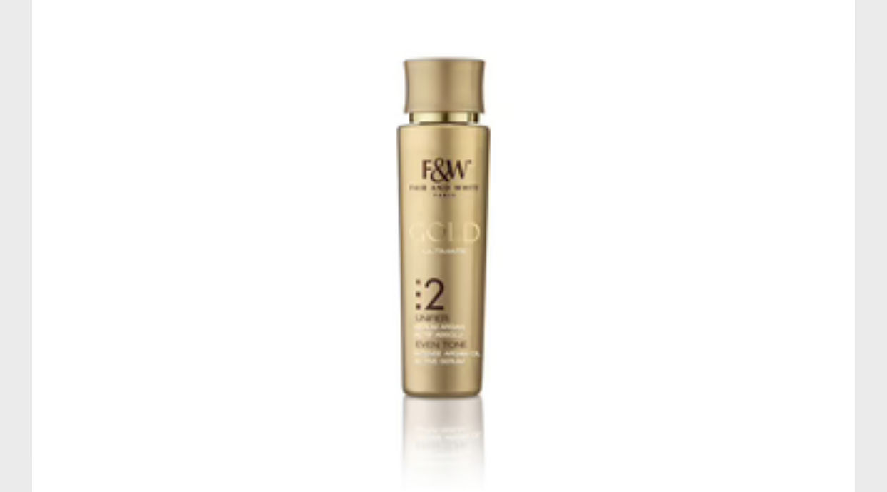 Customer photo review of Fair and White 2: Gold Intense Argan Oil Active Serum 30 ml / 1fl.oz