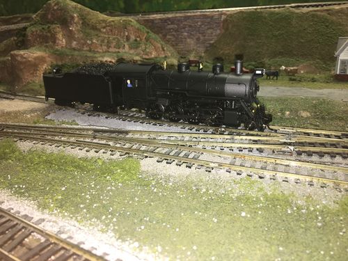 Customer photo review of BLI 7342 2-8-0 Consolidation, Unlettered, Paragon4 Sound/DC/DCC, Smoke, HO