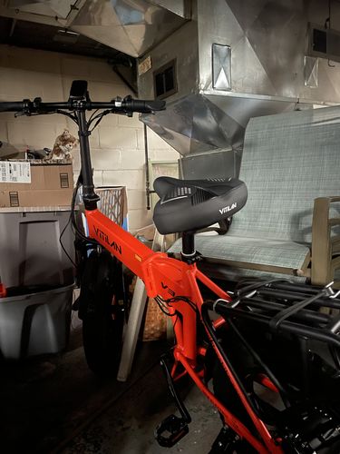 Customer photo review of High Resilience Soft Foam Sponge Bicycle Cushion,Waterproof Bicycle Seat