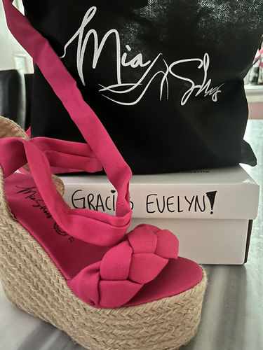 Customer photo review of Plataforma Melinda Rosa