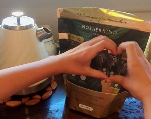 Customer photo review of Glow From Within Collagen Single Servings