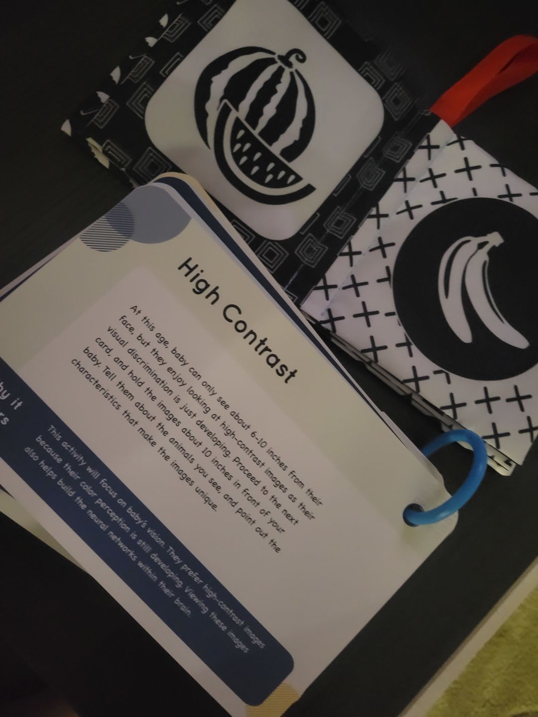 Customer photo review of Curious Baby™ Activity Cards