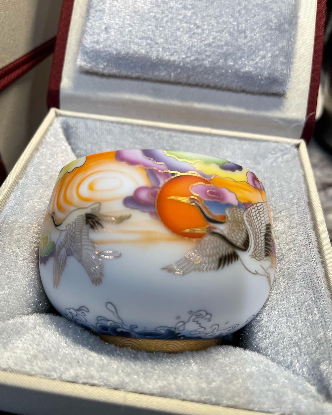Customer photo review of Colorful Cranes