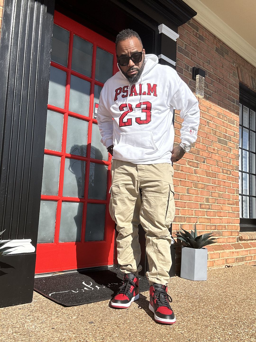 Customer photo review of PSALM 23 Hoodie