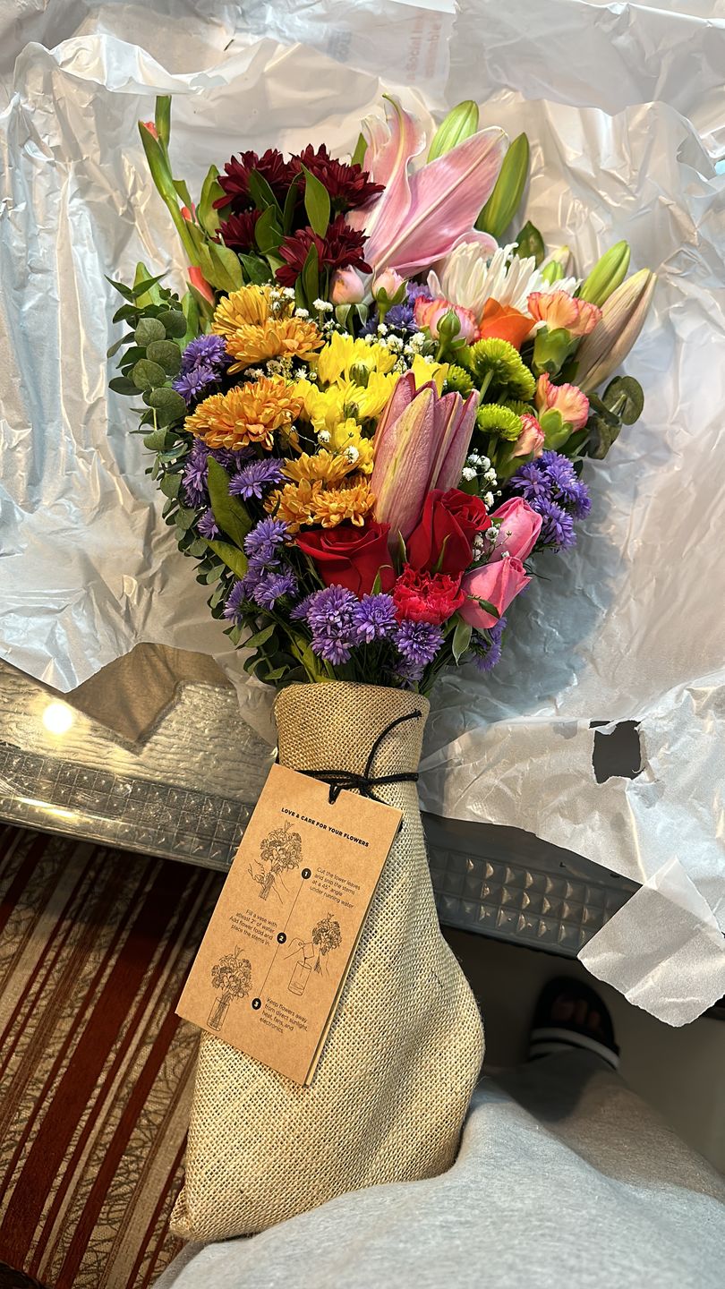 Customer photo review of A Riot of Colours