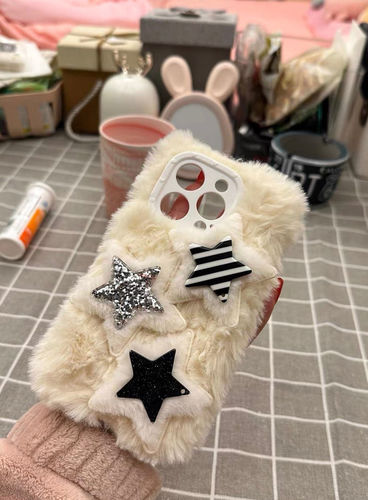 Customer photo review of Star Fluffy iPhone Case