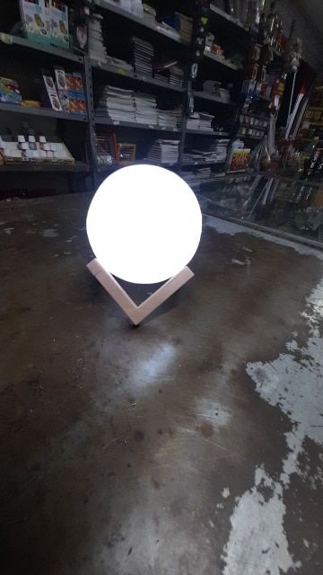 Customer photo review of Mystical Moon Lamp