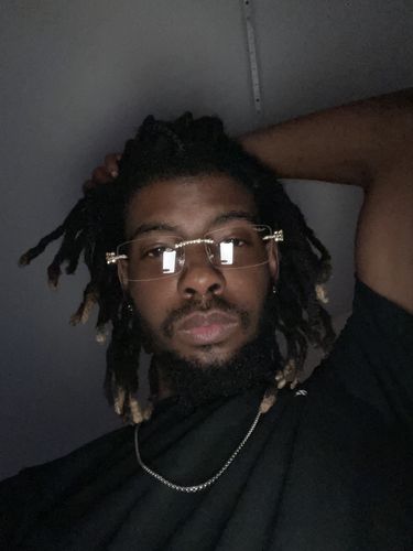 Customer photo review of GStars Square Diamond Sunglasses (Clear)