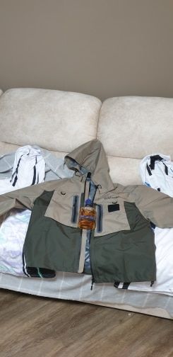 Customer photo review of Kylebooker Fly Fishing Wading Jacket WJ002