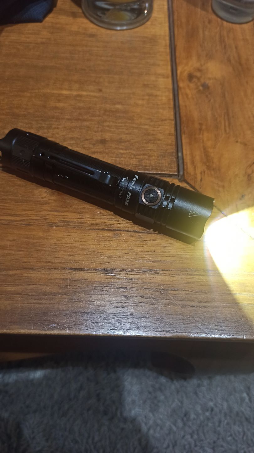 Customer photo review of Fenix PD35 V3.0 - édition 2021 - 1700 Lumens - 357 mètres