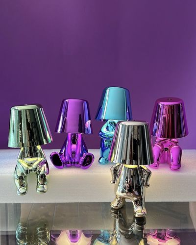 Customer photo review of The Thinker Lamp