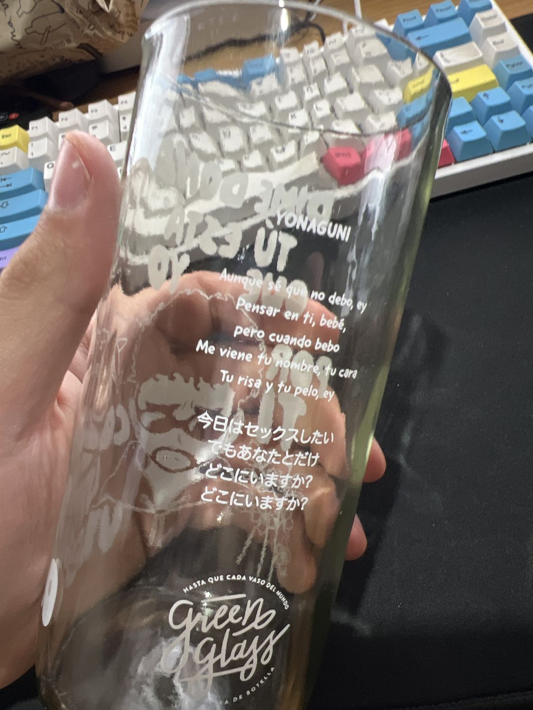 Customer photo review of BUNNY GLASS - JUEGO DE 6 VASOS