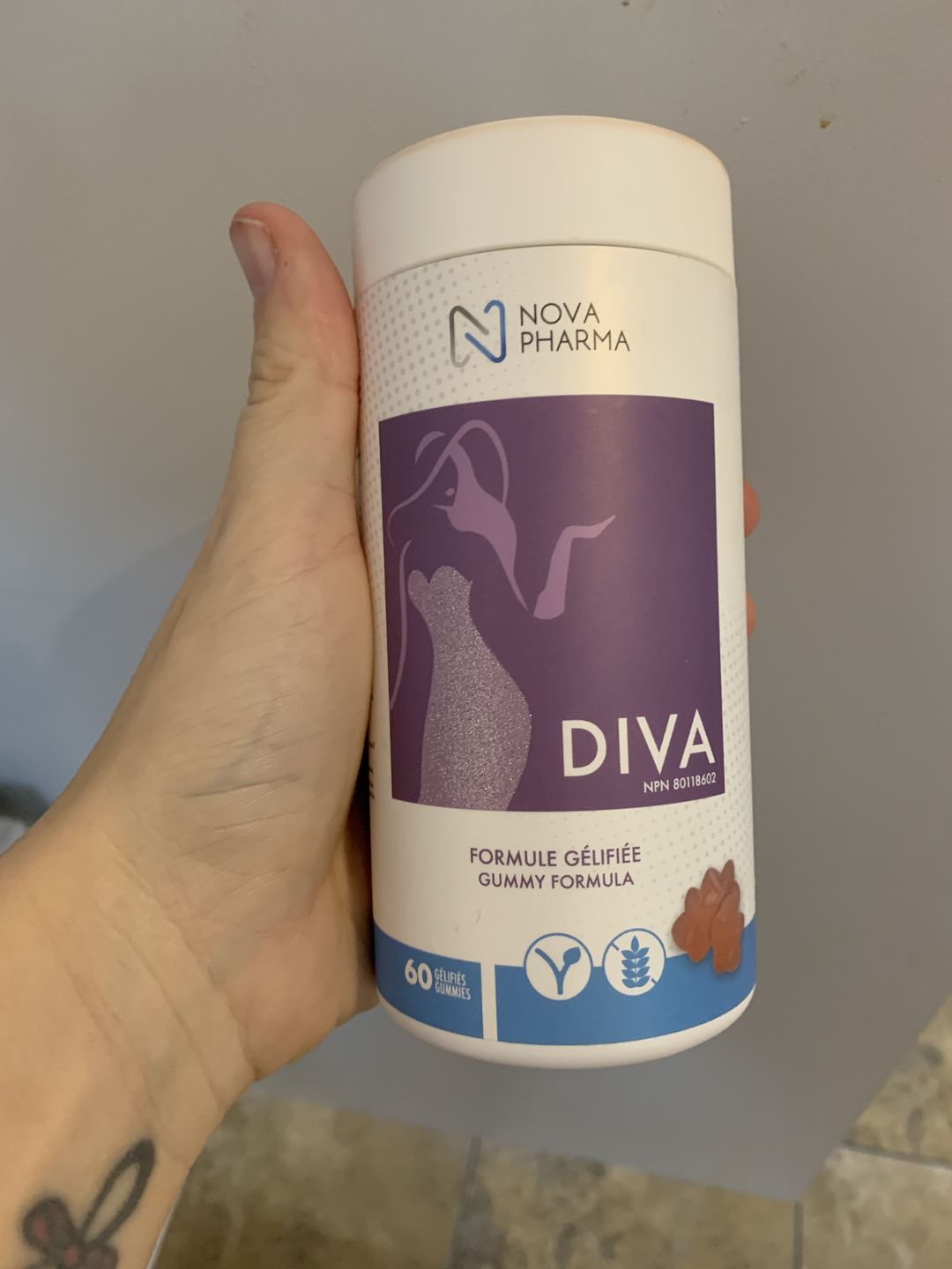 Customer photo review of Nova Pharma - Diva Jujubes à la biotine (60 jujubes)