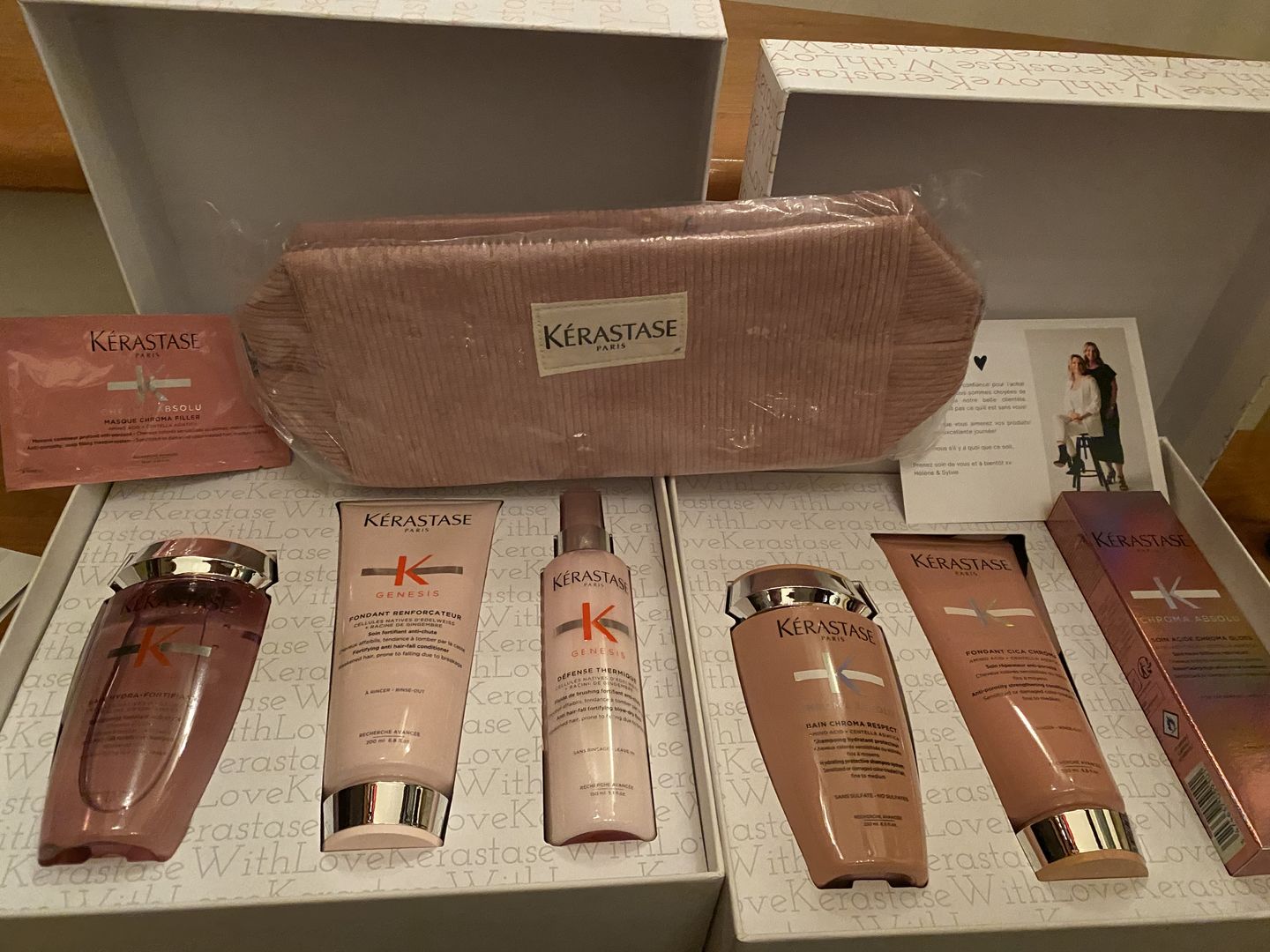 Customer photo review of Coffret Noël Kérastase - Genesis