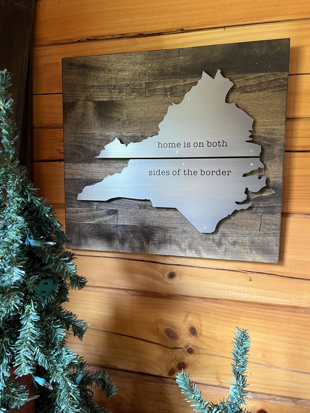 Customer photo review of Virginia/North Carolina Home is on both sides of the border